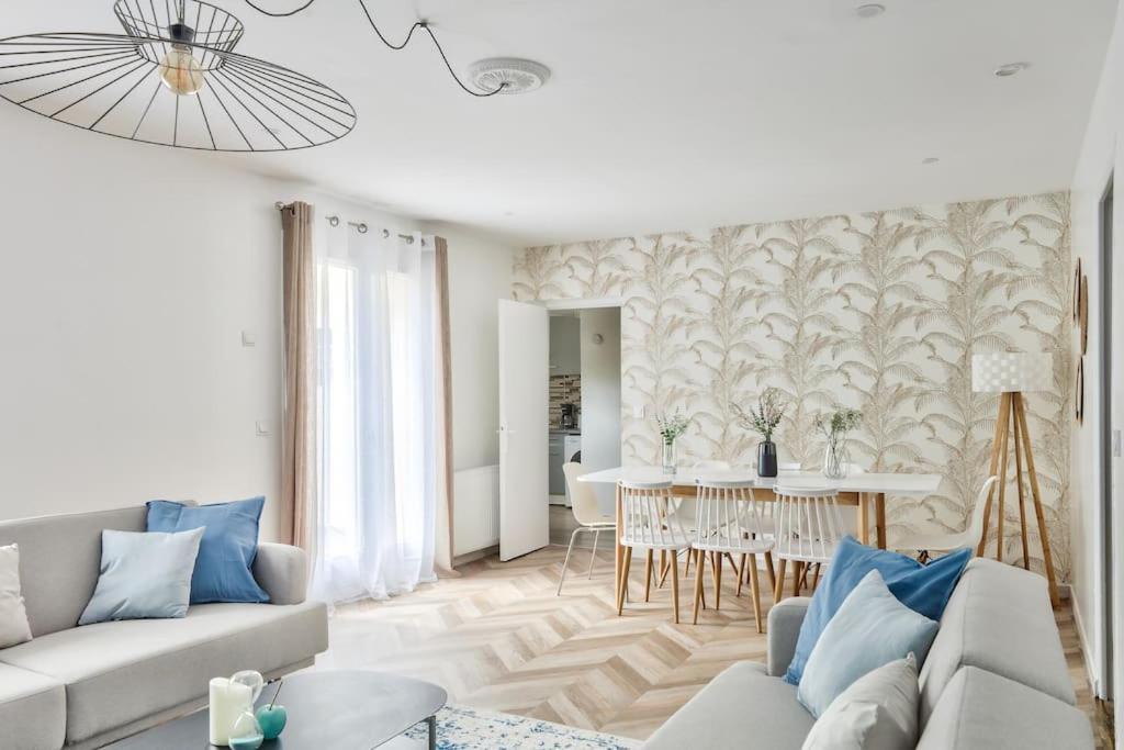 Parking Prive Gratuit - 15Mn Paris - Gare A Pied En 5Mn - Tout Equipee - Terrasse - Jardin - Stade De France - Casino D'Enghien - Hippodrome, Universite Épinay-sur-Seine Buitenkant foto
